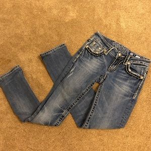 Miss Me straight leg denim Jean